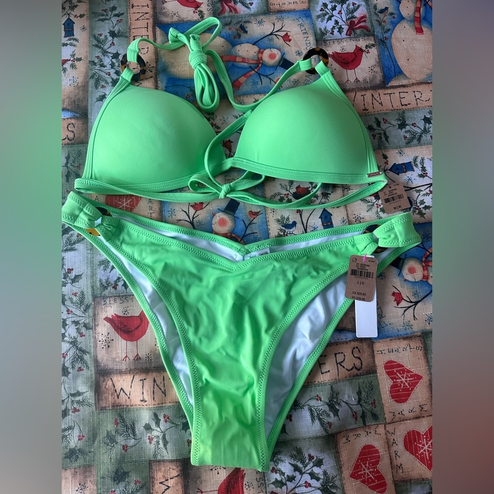 Victoria’s Secret lime, green bikini NWT swim suit